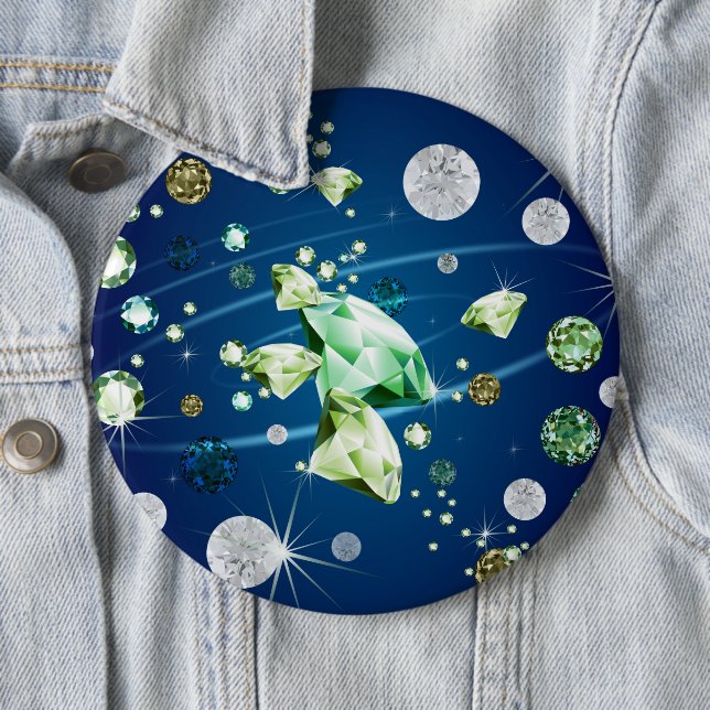 Diamond Galaxy 11 Button (In Situ)