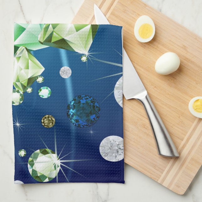 Diamond Galaxy 11 Kitchen Towel (Quarter Fold)