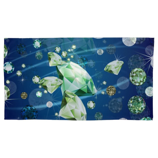 Diamond Galaxy 11 Pillow Case (Front)