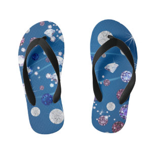 Diamond Galaxy 12 Kid's Flip Flops