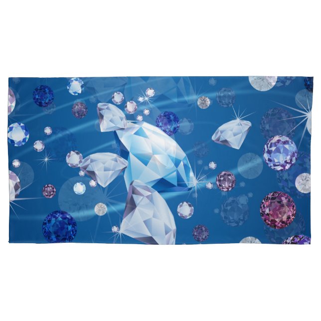 Diamond Galaxy 12 Pillow Case (Front)