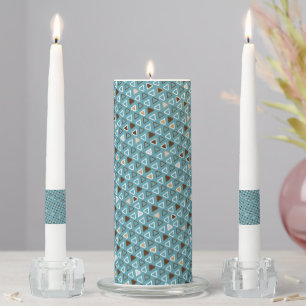 Diamond Galaxy 17 Unity Candle Set