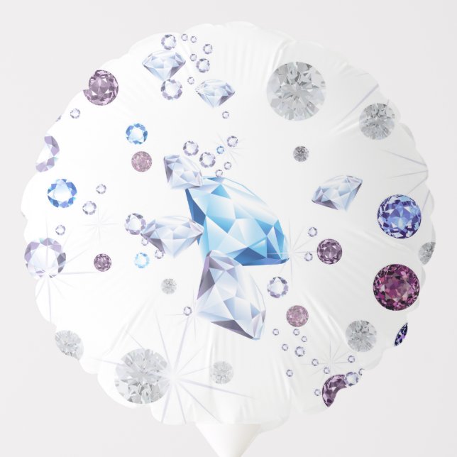 Diamond Galaxy 1 Balloon (Front)