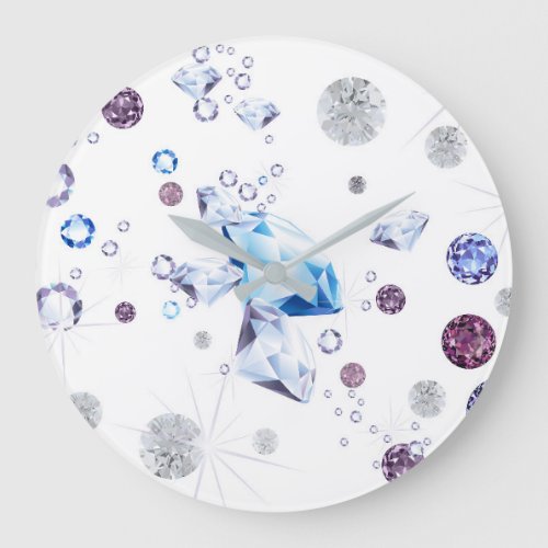 Diamond Galaxy 1 Large Clock