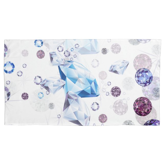 Diamond Galaxy 1 Pillow Case (Front)