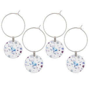 Diamond Galaxy 1 Wine Charm