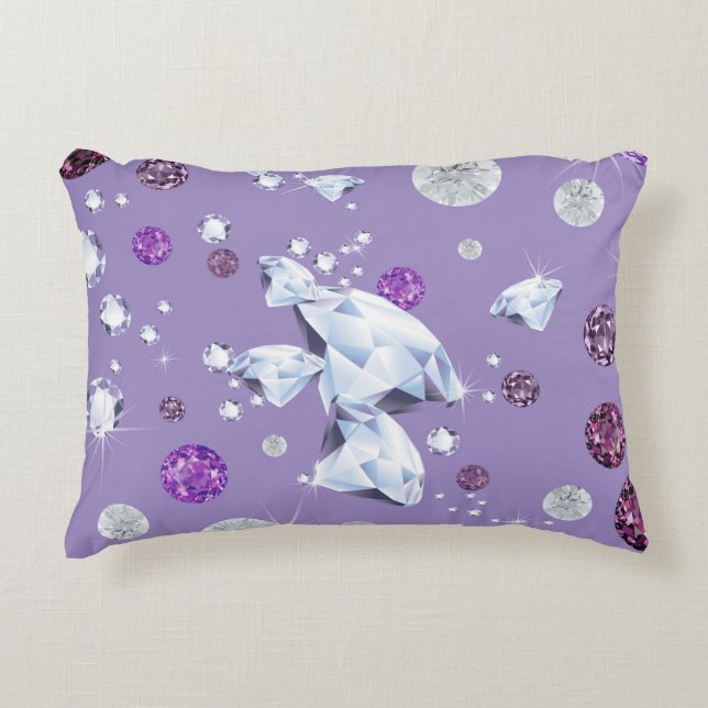 Diamond Galaxy 2 Accent Pillow (Front)