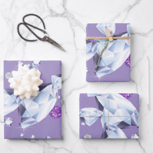 Diamond Galaxy 2 Wrapping Paper Sheets