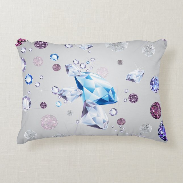 Diamond Galaxy 3 Accent Pillow (Front)