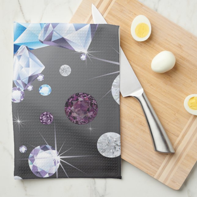 Diamond Galaxy 5 Kitchen Towel (Quarter Fold)