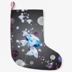 Diamond Galaxy 5 Small Christmas Stocking