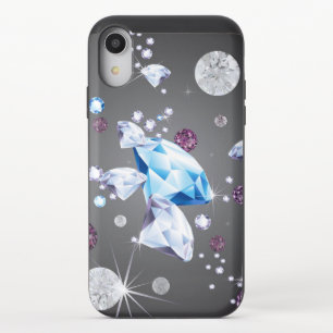 Diamond Galaxy 5 iPhone XR Slider Case