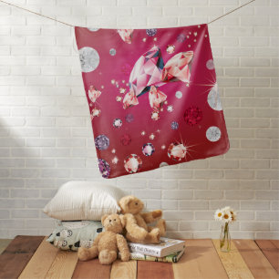 Diamond Galaxy 6 Baby Blanket