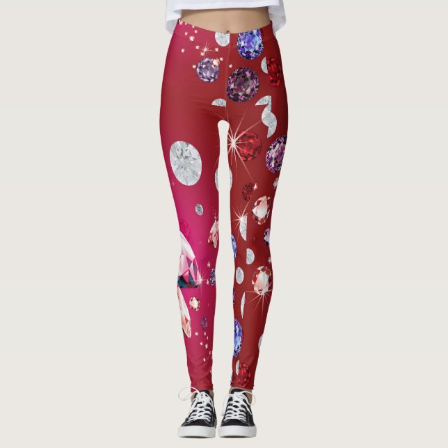 Diamond Galaxy 6 Leggings (Front)