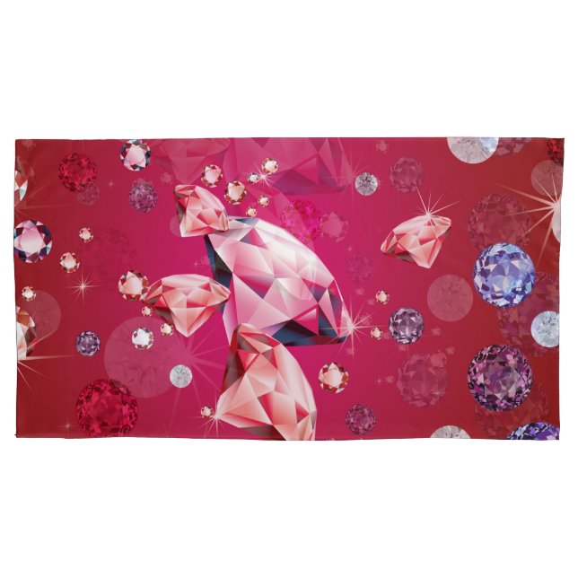 Diamond Galaxy 6 Pillow Case (Front)