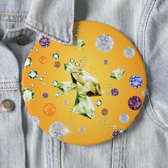 Diamond Galaxy 7 Button (In Situ)