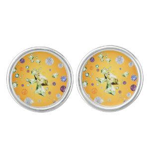 Diamond Galaxy 7 Cufflinks