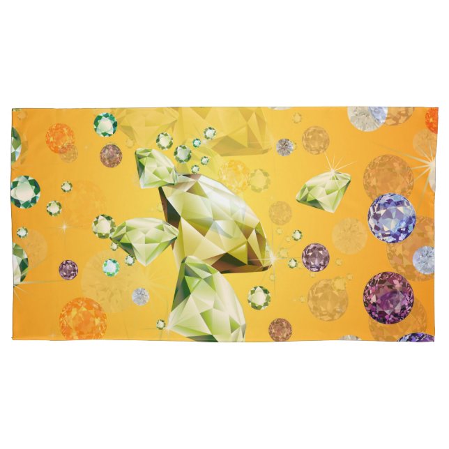 Diamond Galaxy 7 Pillow Case (Front)