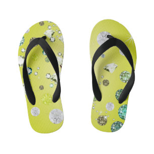 Diamond Galaxy 8 Kid's Flip Flops