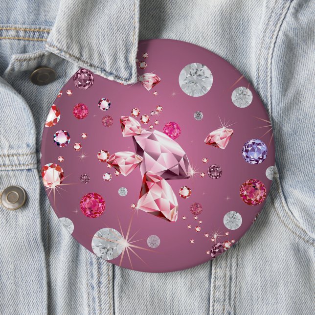 Diamond Galaxy 9 Button (In Situ)