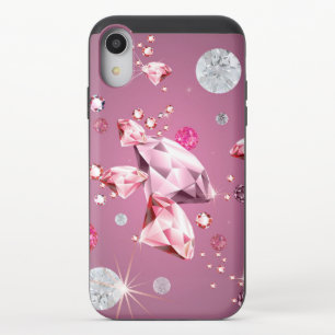 Diamond Galaxy 9 iPhone XR Slider Case