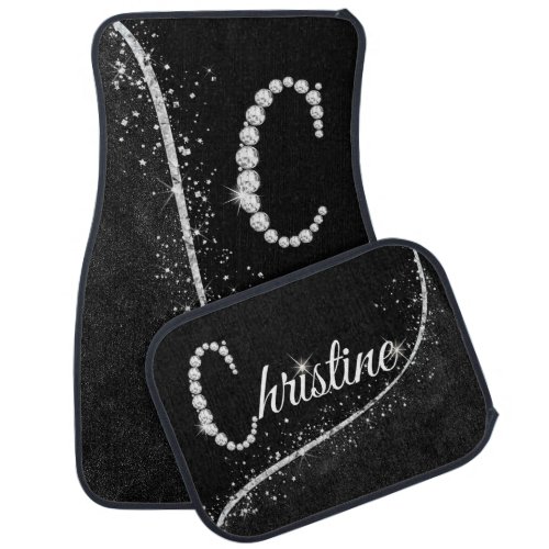 Diamond Galaxy Christine Car Floor Mat