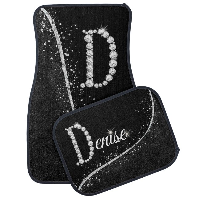 Diamond Galaxy: Denise Car Floor Mat (Set)