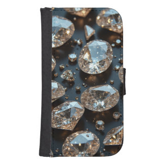 Diamond Galaxy Wallet Case looks real diamond luxu