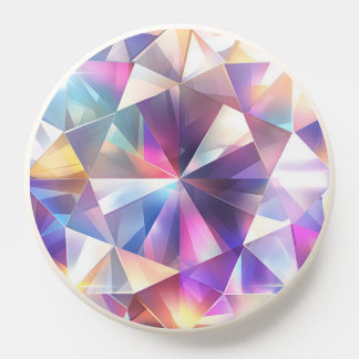 Diamond Gem Stone Illustration PopSocket
