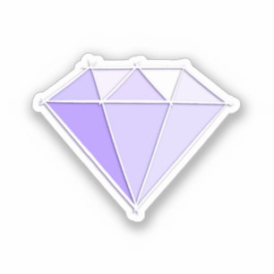 Diamond Gemstone. Jewelry. 60 Wedding Anniversary Sticker
