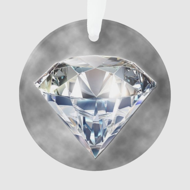 Diamond Gemstone Ornament (Front)