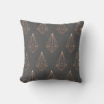 Diamond Geometric Pillow at Zazzle