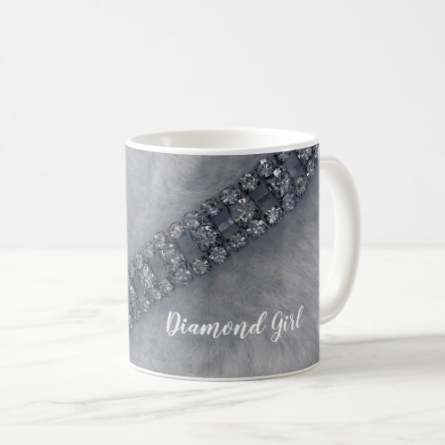 Diamond Girl Coffee Mug