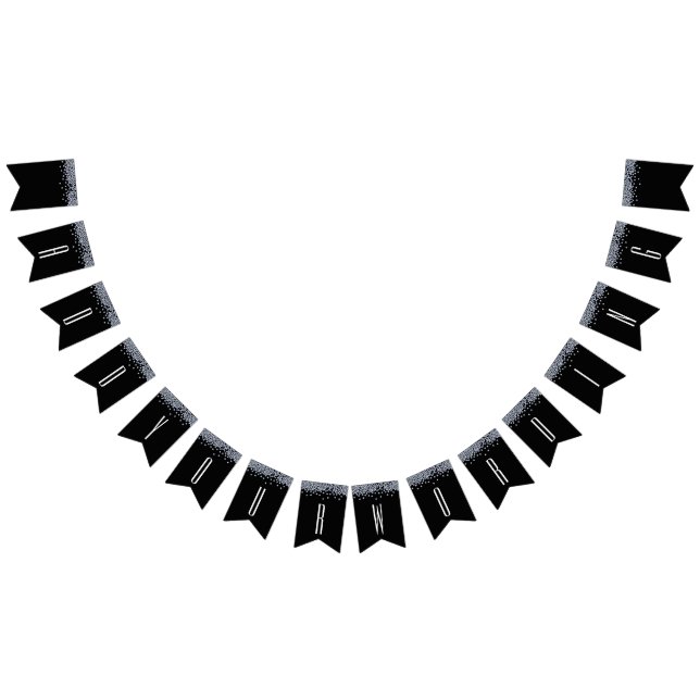 Diamond Glitter Bling Personalized Wedding Bunting Flags (All)