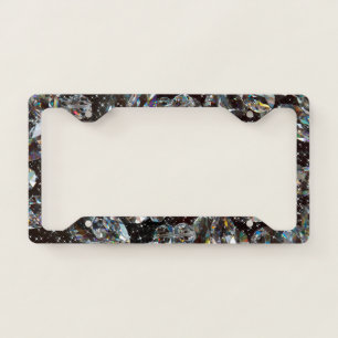 Diamond Glitter Sparkle Elegant License Plate Frame