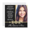 Diamond Gold Black and Gold Photo Quinceanera