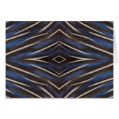 Diamond guinea fowl feather design (Front Horizontal)