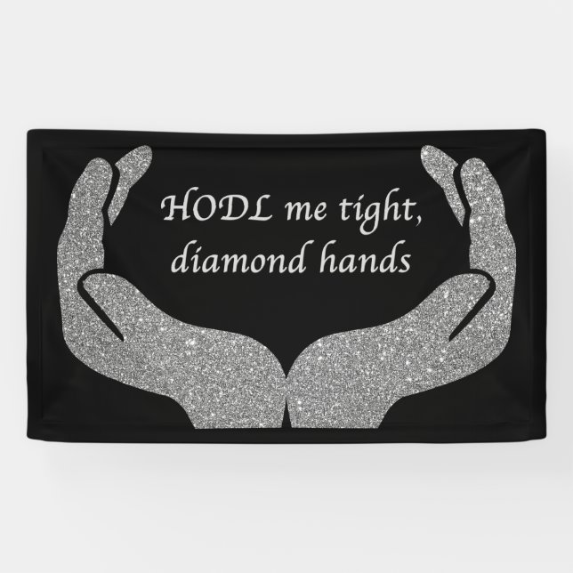 Diamond Hands Banner (Horizontal)