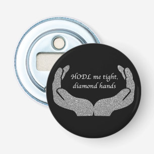 Diamond Hands Bottle Opener