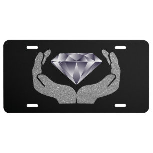 Diamond Hands License Plate