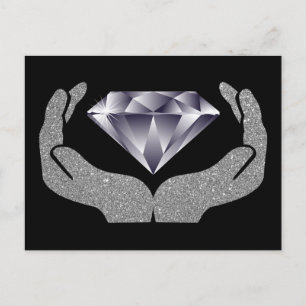 Diamond Hands Postcard