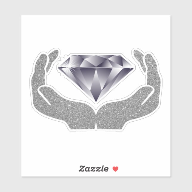Diamond Hands Sticker (Sheet)