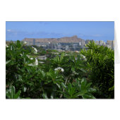 Diamond Head and Plumeria (Front Horizontal)