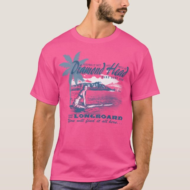 Diamond Head Hawaii T-Shirt (Front)
