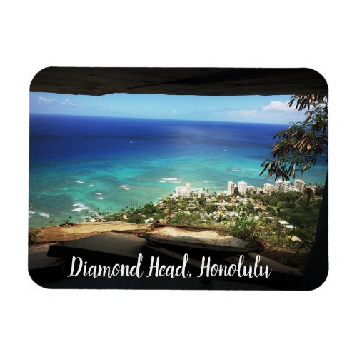 Diamond Head Honolulu Magnet