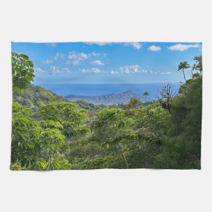 Diamond Head Kitchen Towel