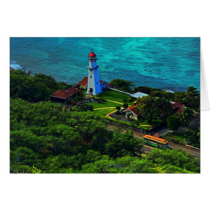 Diamond Head Lighthouse #1 Card