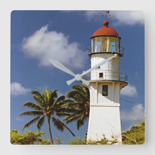 Diamond Head Lighthouse Oahu Hawaii  Clock