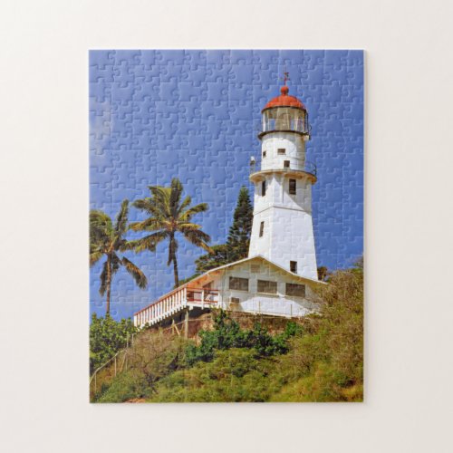 Diamond Head Lighthouse Oahu Hawaii Puzzle