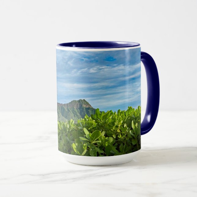 Diamond Head Sky Mug (Front Right)